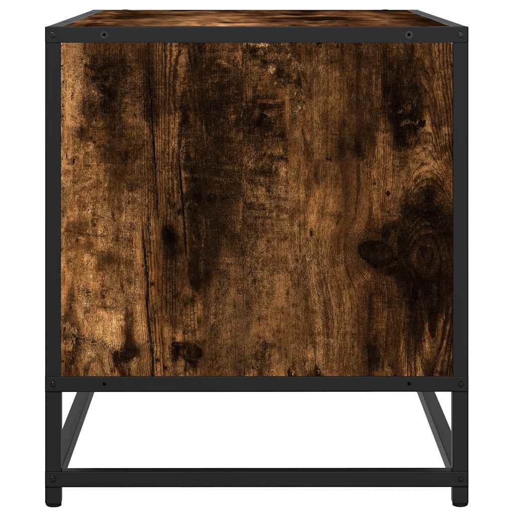 Tv-meubel 270x40x46 cm bewerkt hout gerookt eikenkleurig is nu te koop bij PeponiXL, paradijselijk wonen!