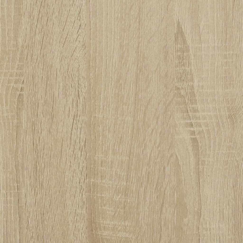 Dressoir 92x35x76 cm bewerkt hout sonoma eikenkleurig is nu te koop bij PeponiXL, paradijselijk wonen!