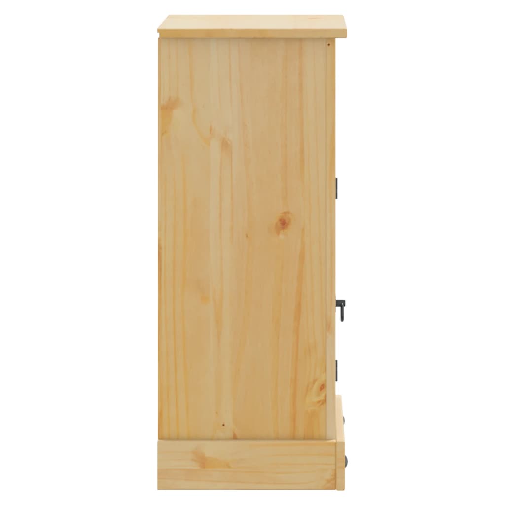 Badkamerkast Corona 45x33x80 cm massief grenenhout is nu te koop bij PeponiXL, paradijselijk wonen!