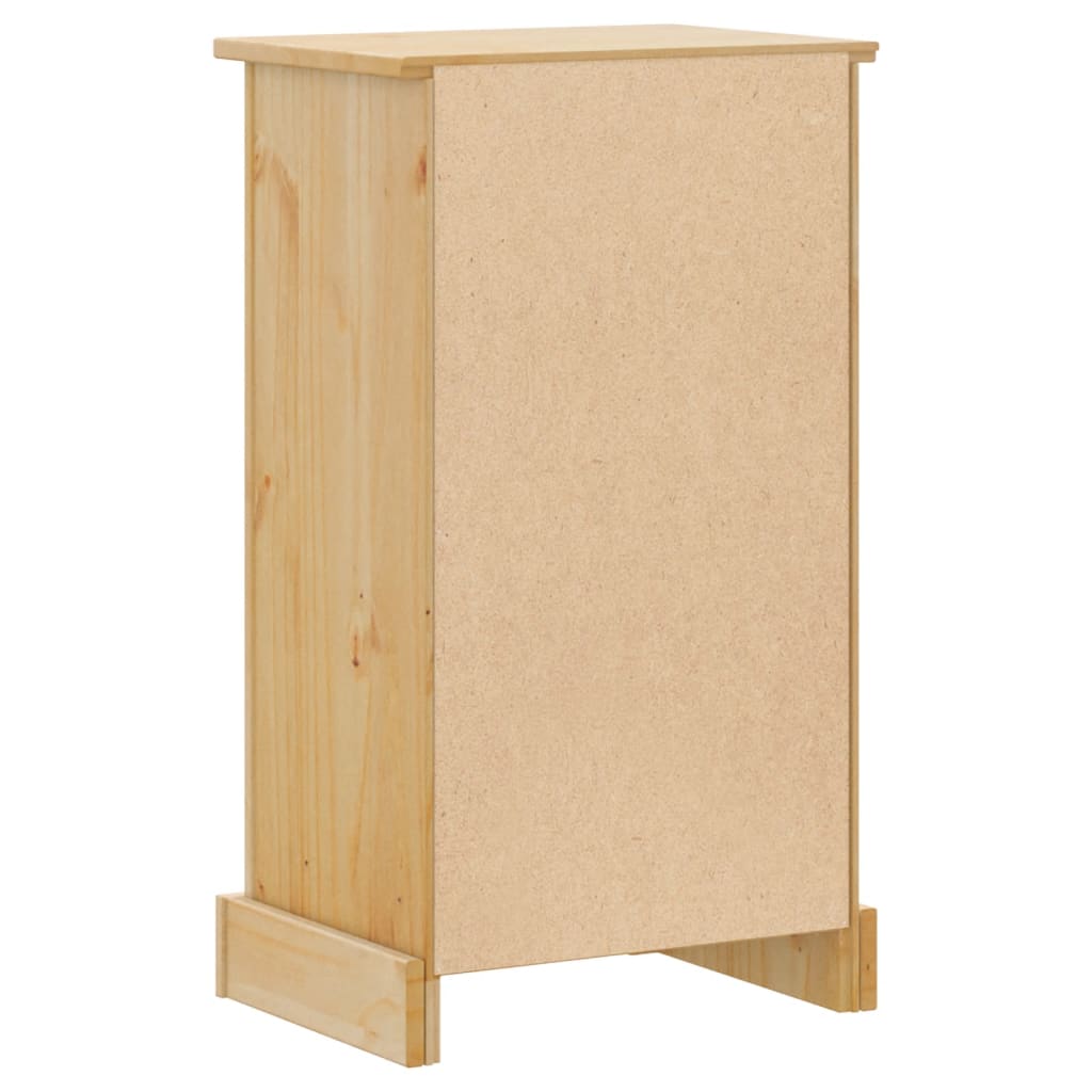 Badkamerkast Corona 45x33x80 cm massief grenenhout is nu te koop bij PeponiXL, paradijselijk wonen!