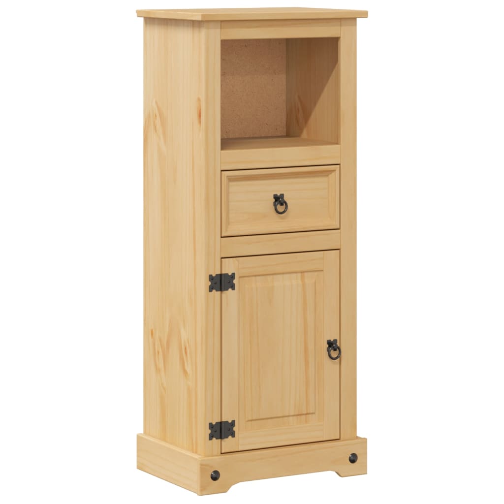 Badkamerkast Corona 45x33x110 cm massief grenenhout is nu te koop bij PeponiXL, paradijselijk wonen!