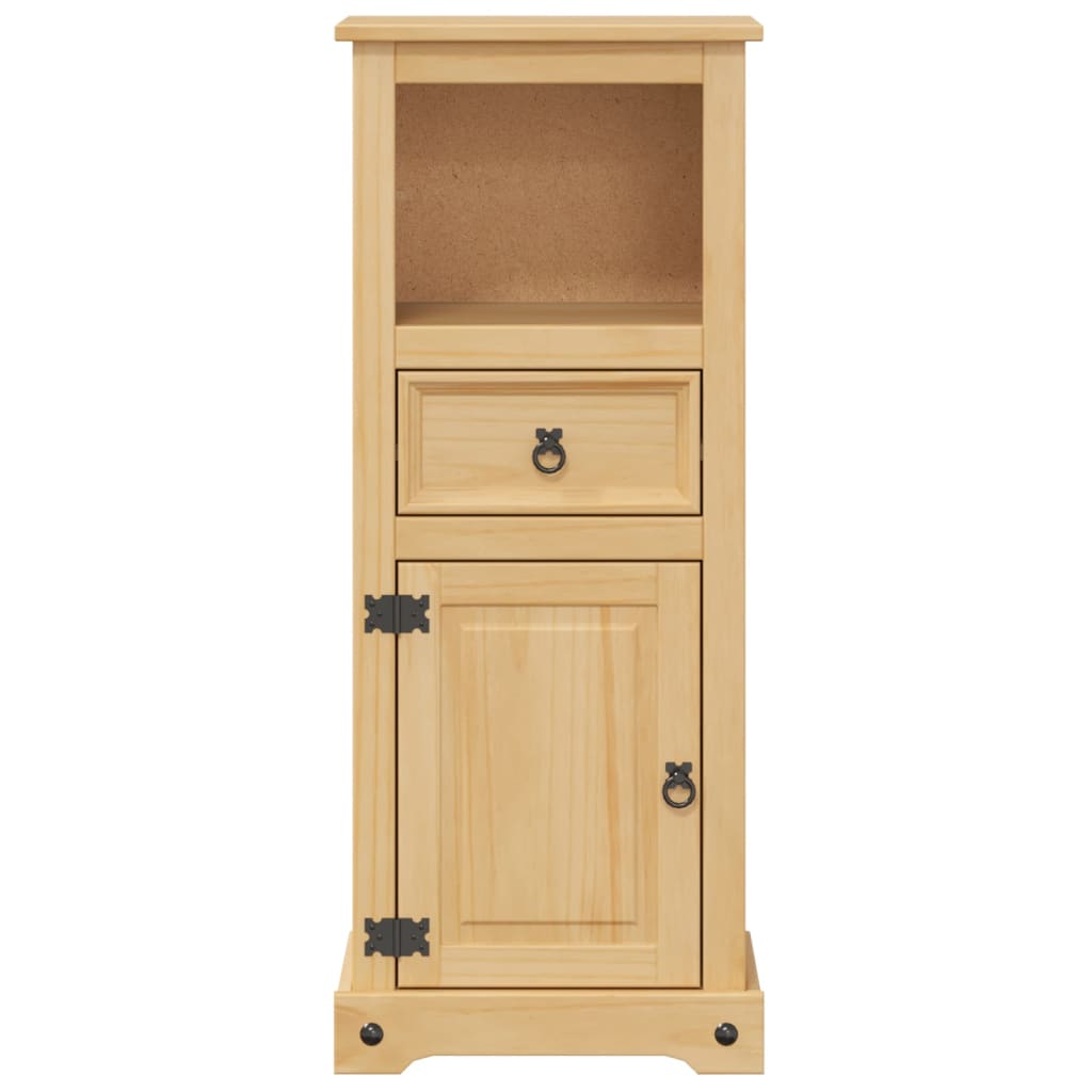 Badkamerkast Corona 45x33x110 cm massief grenenhout is nu te koop bij PeponiXL, paradijselijk wonen!