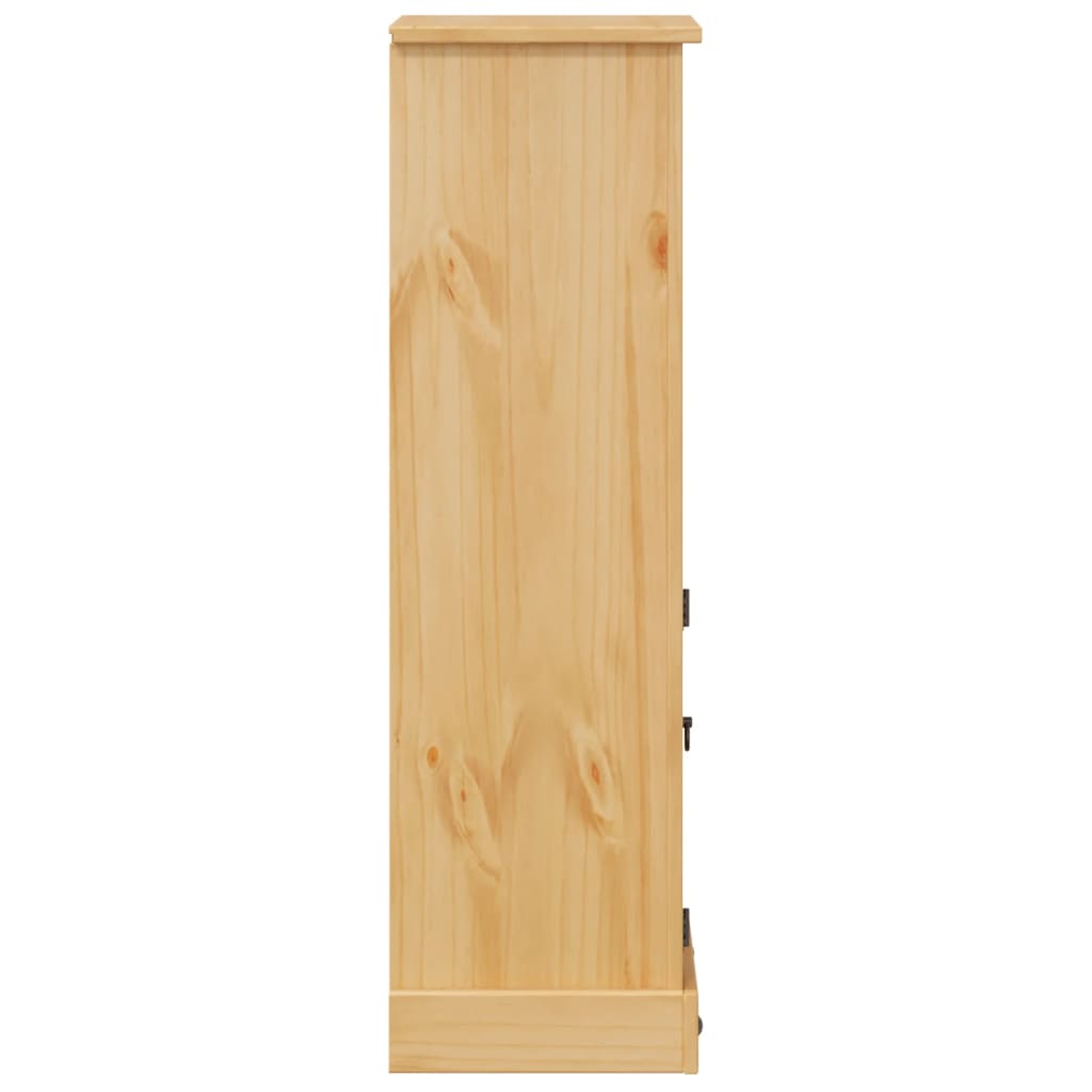 Badkamerkast Corona 45x33x110 cm massief grenenhout is nu te koop bij PeponiXL, paradijselijk wonen!