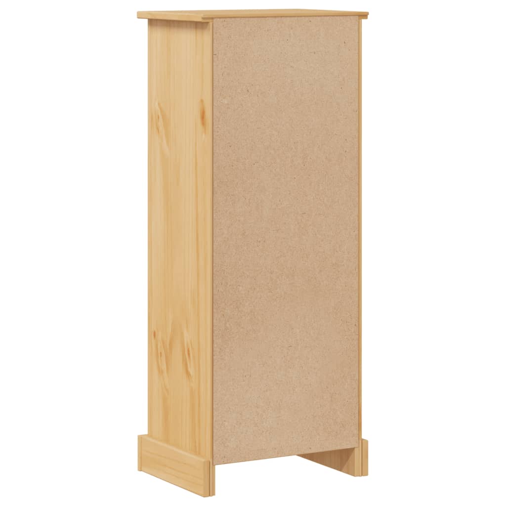 Badkamerkast Corona 45x33x110 cm massief grenenhout is nu te koop bij PeponiXL, paradijselijk wonen!