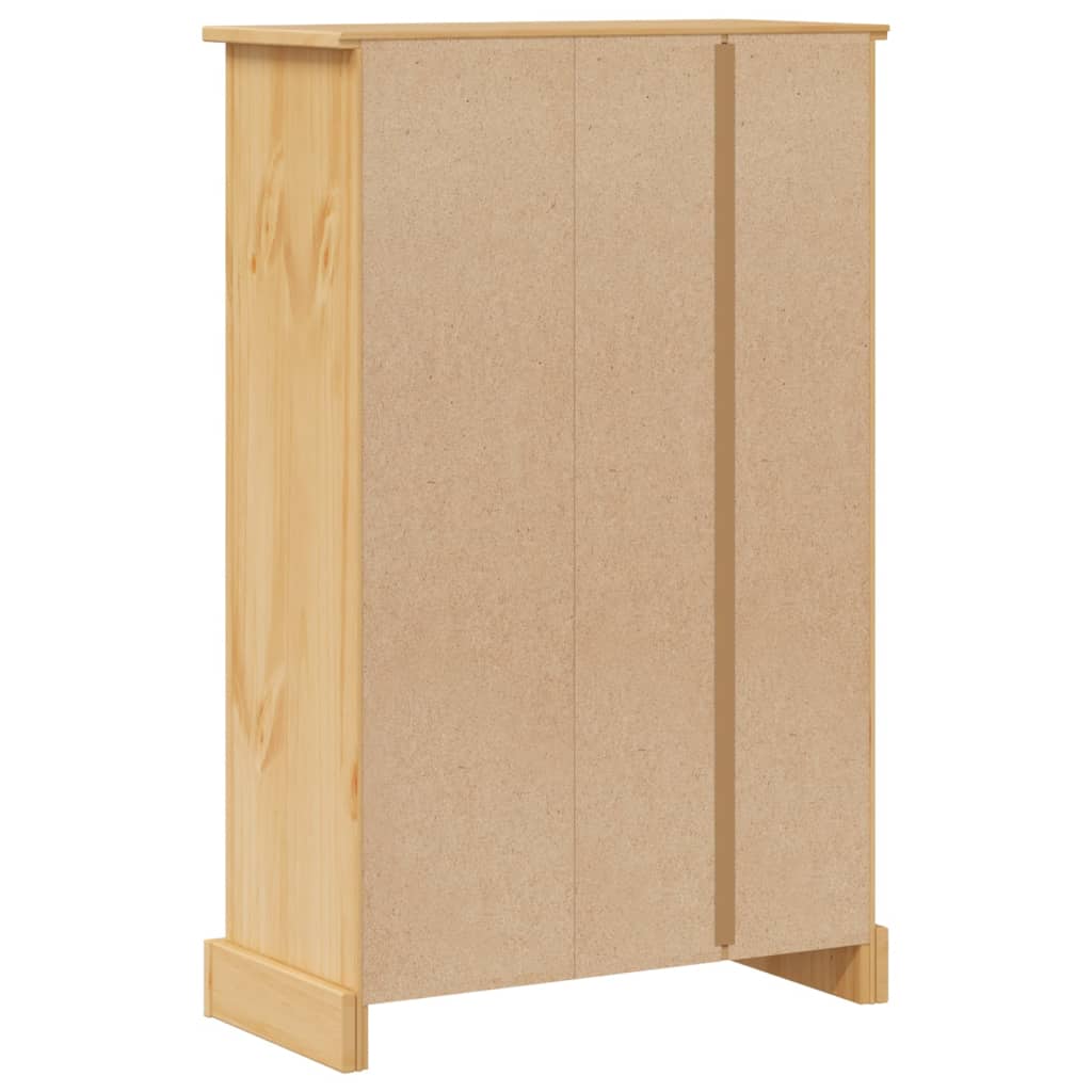 Badkamerkast Corona 70x33x110 cm massief grenenhout is nu te koop bij PeponiXL, paradijselijk wonen!