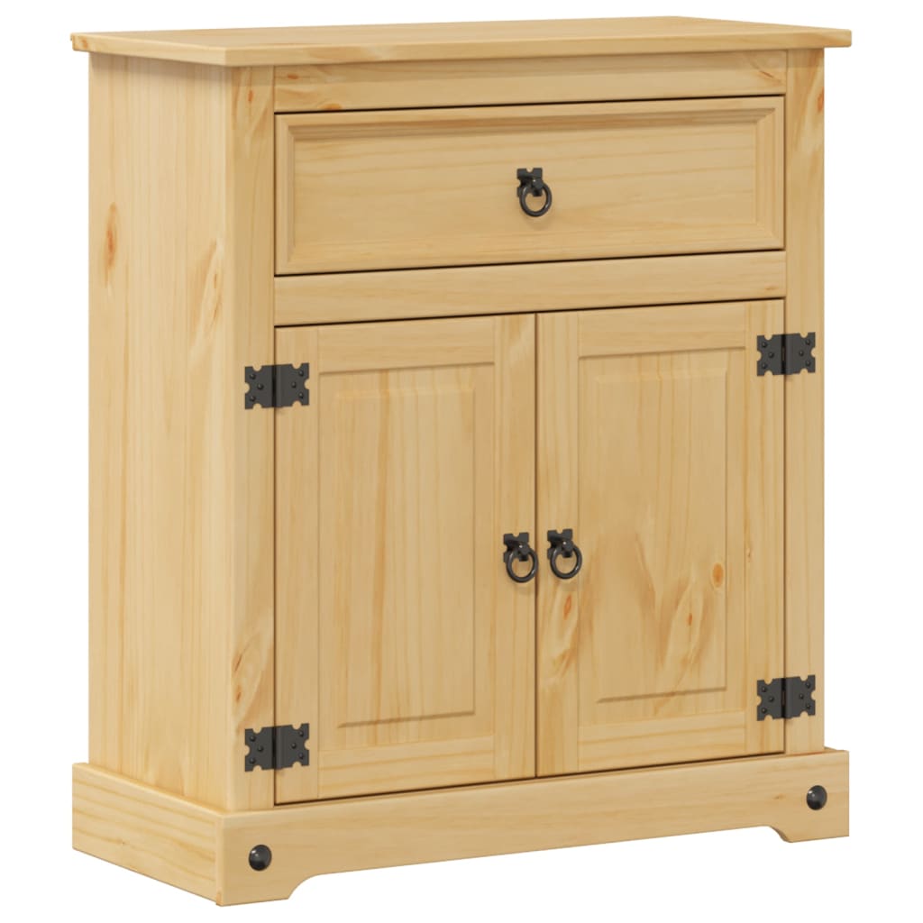 Badkamerkast Corona 70x33x80 cm massief grenenhout is nu te koop bij PeponiXL, paradijselijk wonen!