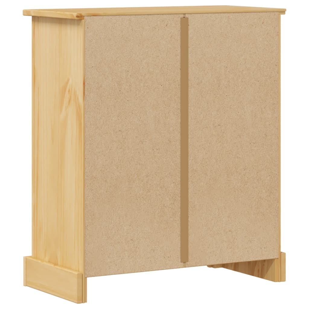Badkamerkast Corona 70x33x80 cm massief grenenhout is nu te koop bij PeponiXL, paradijselijk wonen!