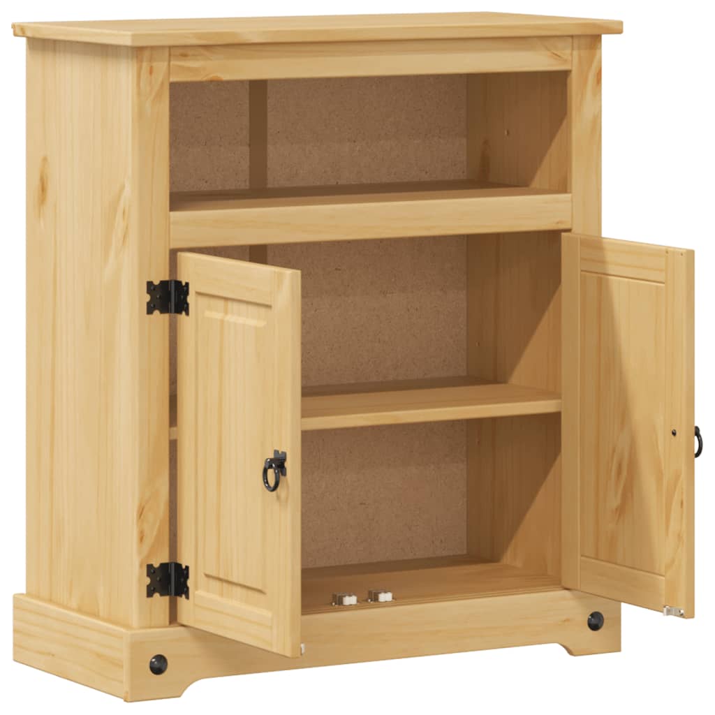 Badkamerkast Corona 70x33x80 cm massief grenenhout is nu te koop bij PeponiXL, paradijselijk wonen!