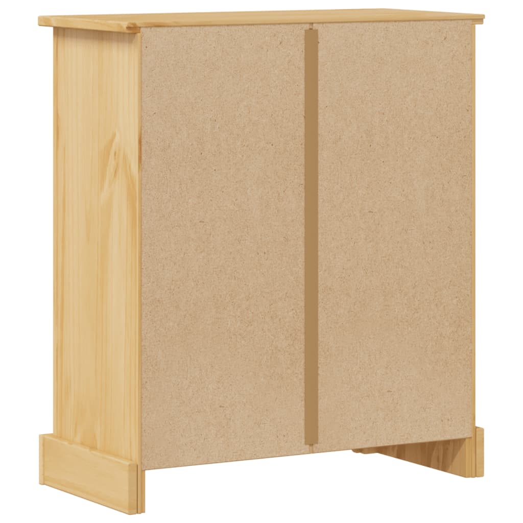 Badkamerkast Corona 70x33x80 cm massief grenenhout is nu te koop bij PeponiXL, paradijselijk wonen!
