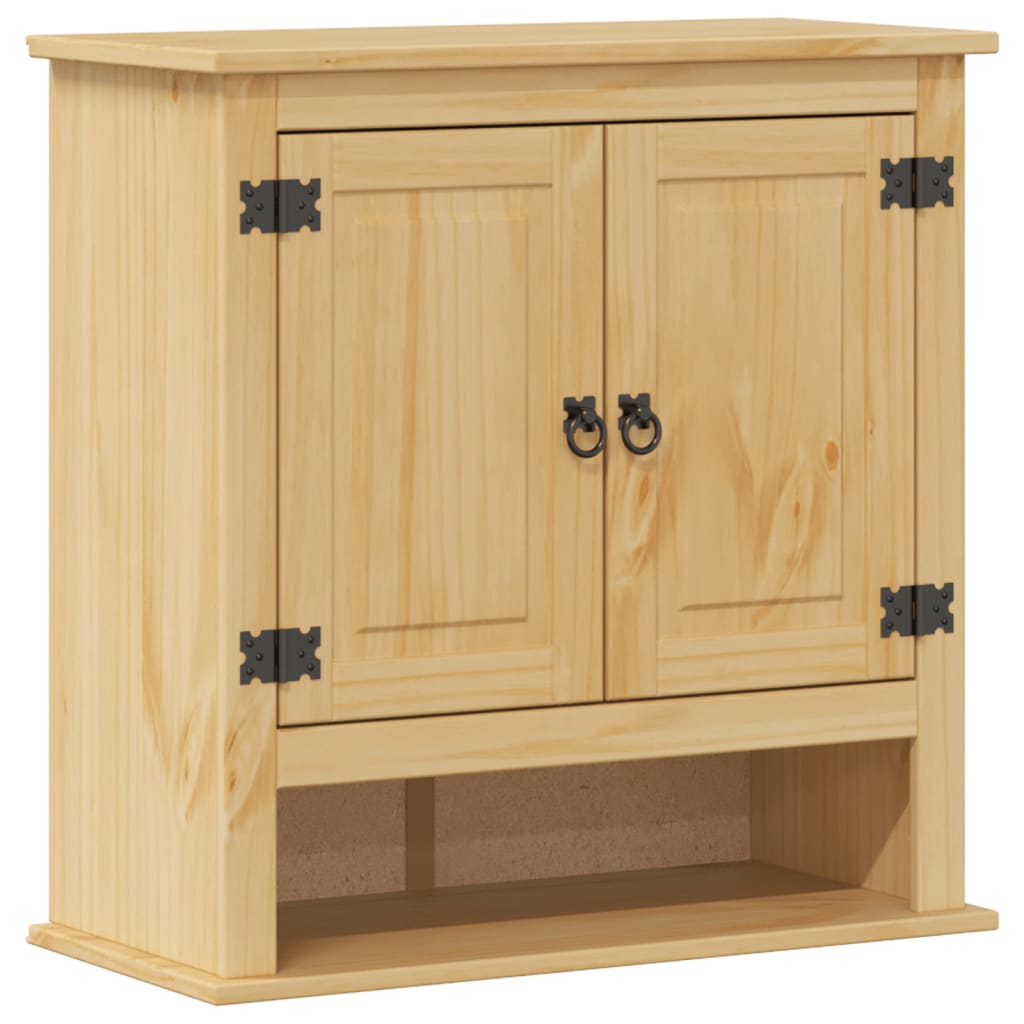 Badkamerwandkast Corona 70x33x71,5 cm massief grenenhout is nu te koop bij PeponiXL, paradijselijk wonen!