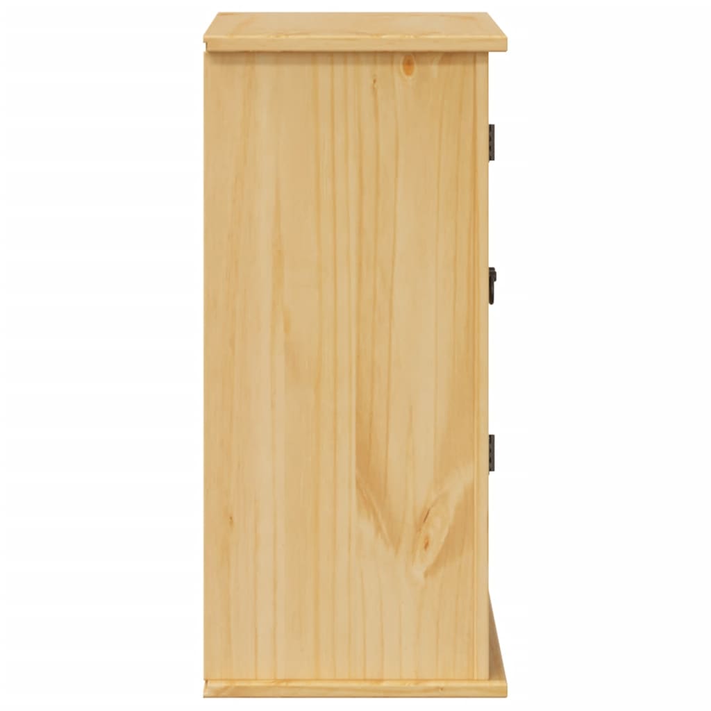Badkamerwandkast Corona 70x33x71,5 cm massief grenenhout is nu te koop bij PeponiXL, paradijselijk wonen!