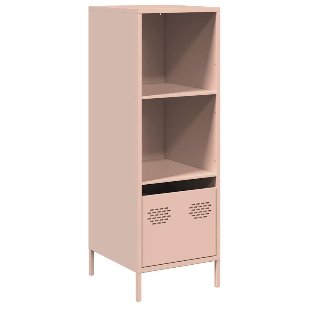 Hoge kast 35x39x103,5 cm staal roze is nu te koop bij PeponiXL, paradijselijk wonen!