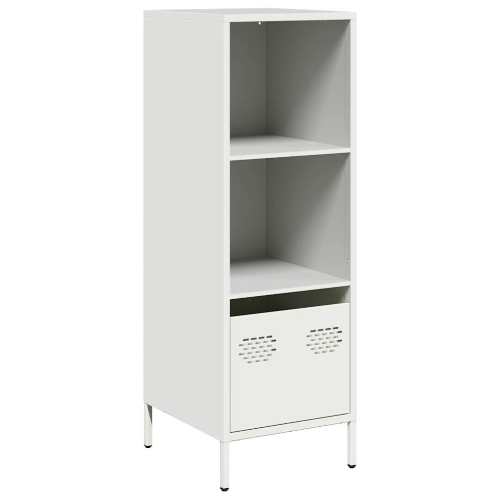 Hoge kast 35x39x103,5 cm staal wit is nu te koop bij PeponiXL, paradijselijk wonen!
