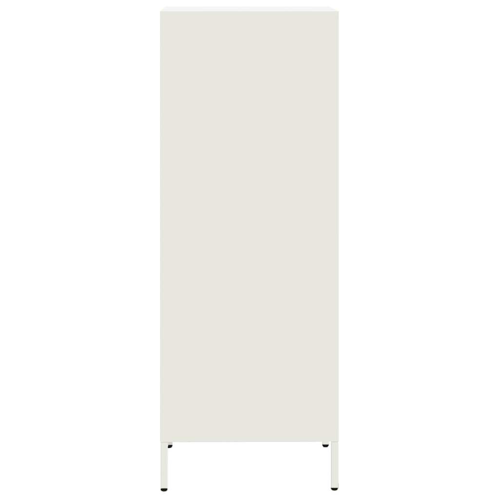 Hoge kast 35x39x103,5 cm staal wit is nu te koop bij PeponiXL, paradijselijk wonen!
