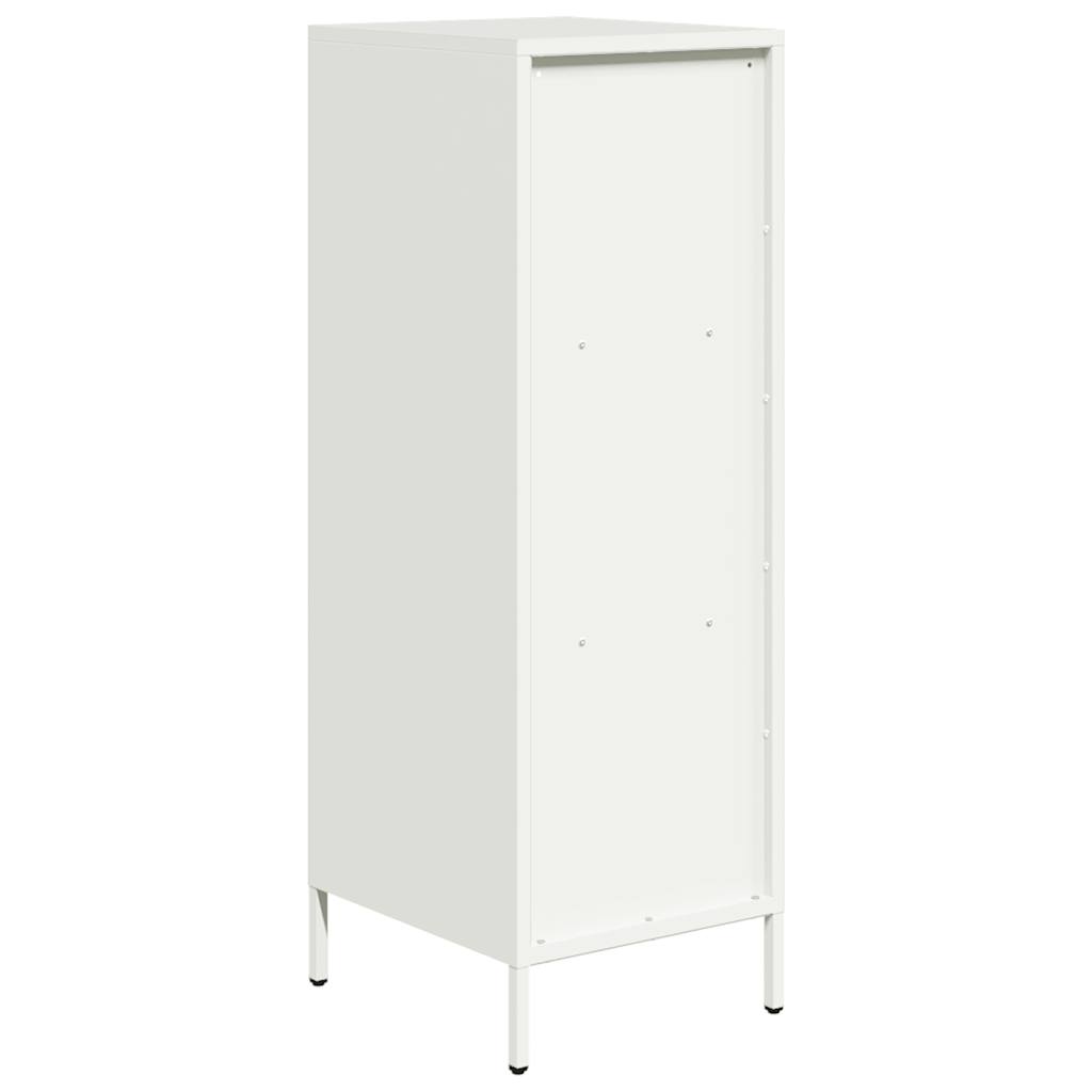 Hoge kast 35x39x103,5 cm staal wit is nu te koop bij PeponiXL, paradijselijk wonen!