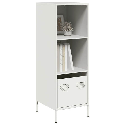 Hoge kast 35x39x103,5 cm staal wit is nu te koop bij PeponiXL, paradijselijk wonen!