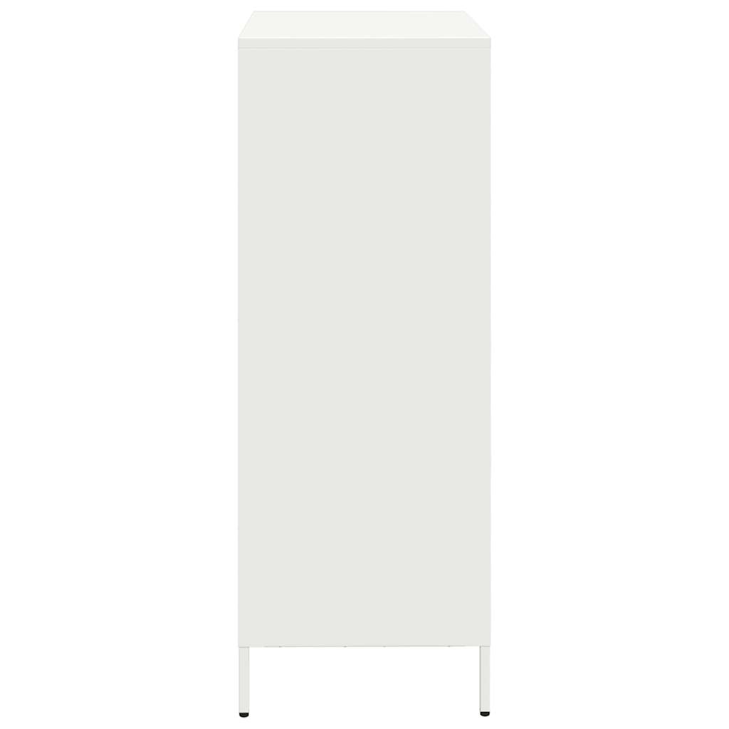 Hoge kast 39x35x103,5 cm staal zwart is nu te koop bij PeponiXL, paradijselijk wonen!