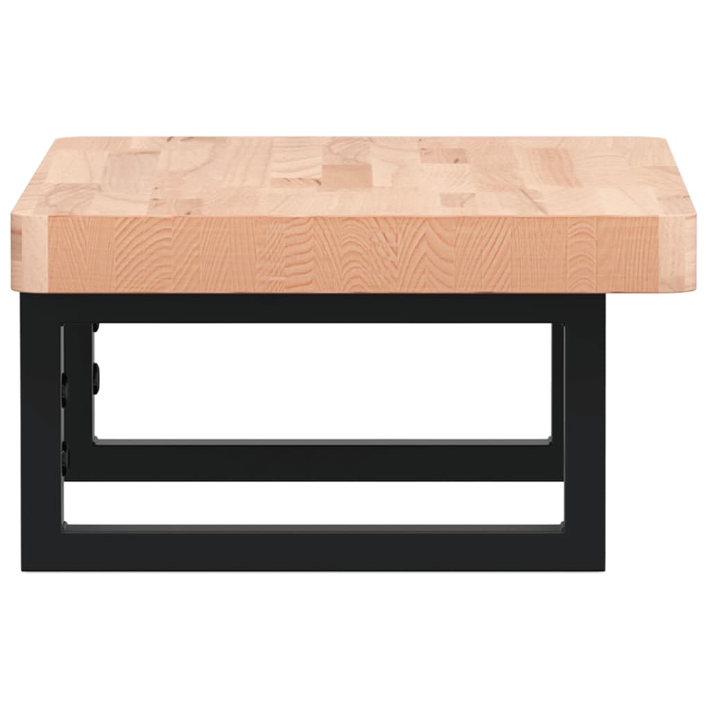 Badkamer wandschap staal en massief beukenhout is nu te koop bij PeponiXL, paradijselijk wonen!