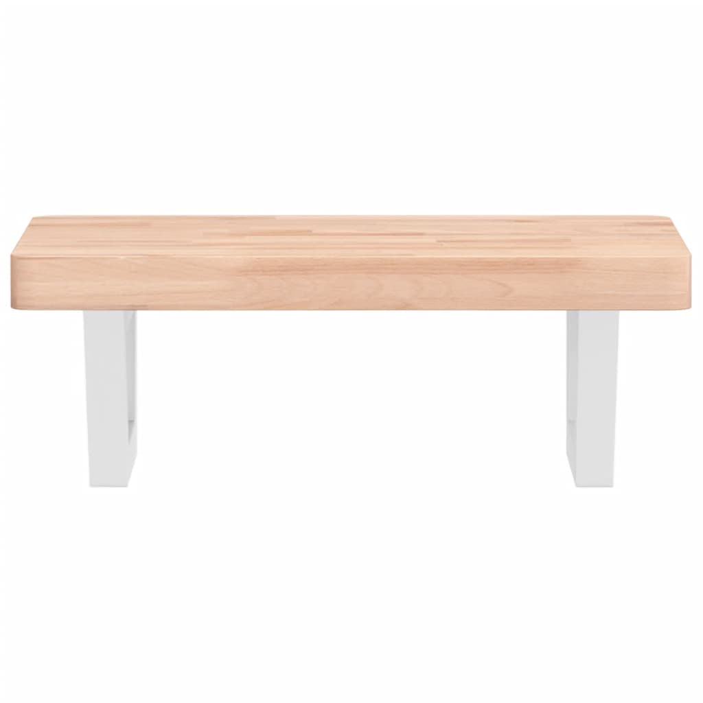 Badkamer wandschap staal en massief beukenhout is nu te koop bij PeponiXL, paradijselijk wonen!