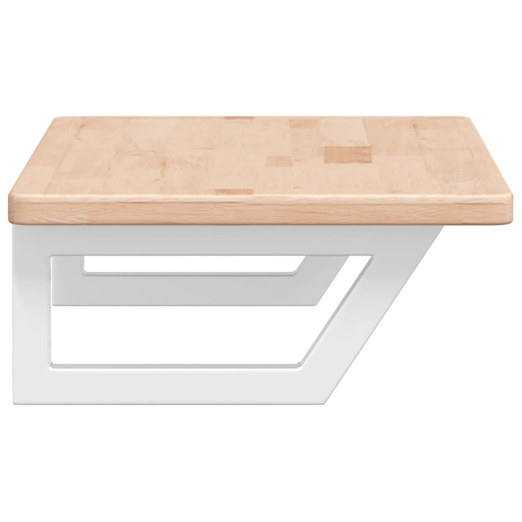 Badkamer wandschap staal en massief eikenhout is nu te koop bij PeponiXL, paradijselijk wonen!