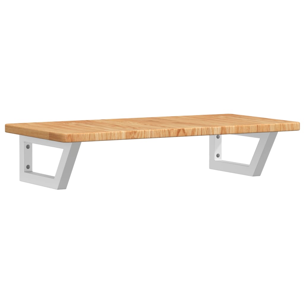 Badkamer wandschap staal en massief eikenhout is nu te koop bij PeponiXL, paradijselijk wonen!
