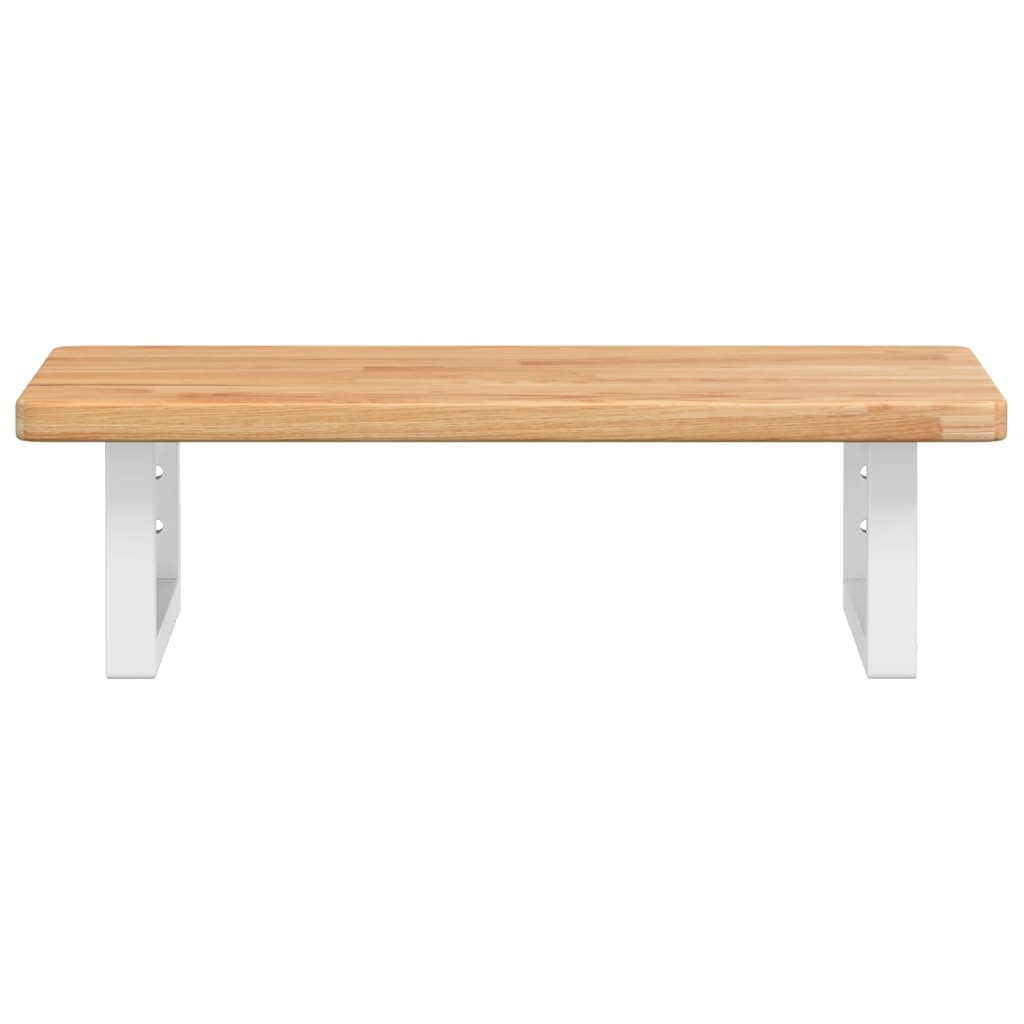 Badkamer wandschap staal en massief eikenhout is nu te koop bij PeponiXL, paradijselijk wonen!