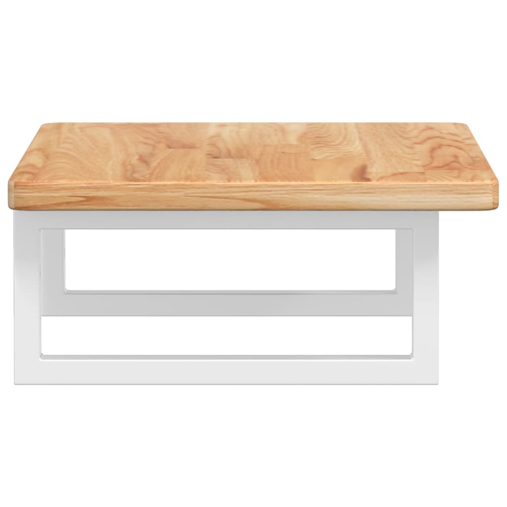 Badkamer wandschap staal en massief eikenhout is nu te koop bij PeponiXL, paradijselijk wonen!