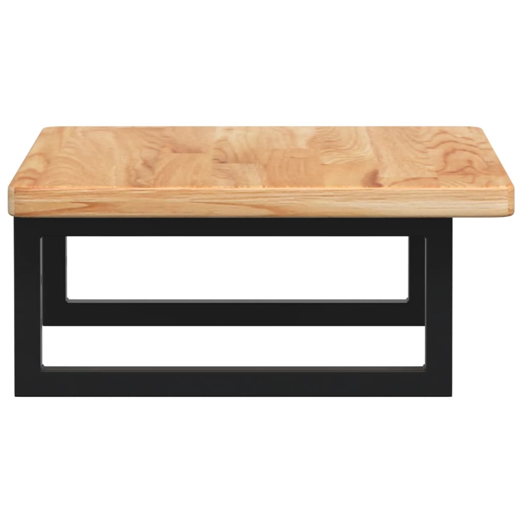 Badkamer wandschap staal en massief eikenhout is nu te koop bij PeponiXL, paradijselijk wonen!