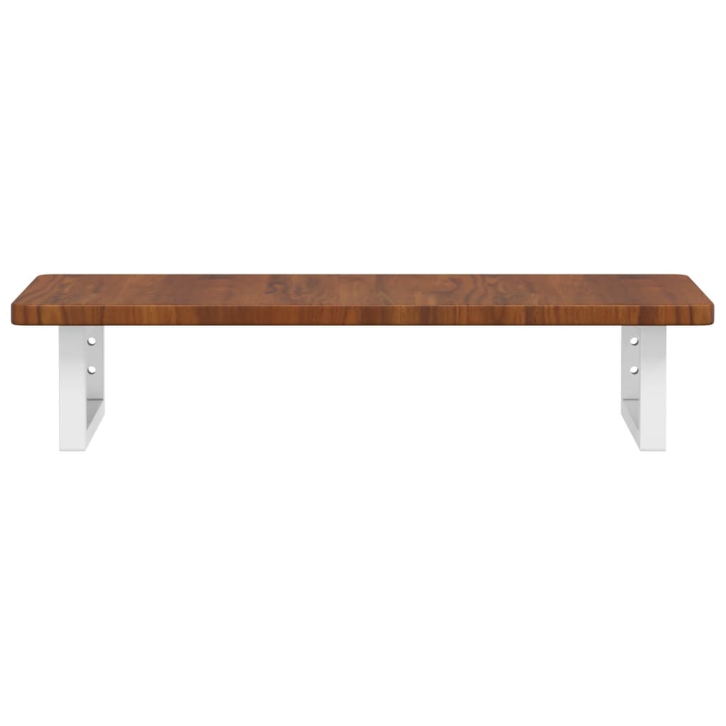 Badkamer wandschap staal en massief eikenhout is nu te koop bij PeponiXL, paradijselijk wonen!