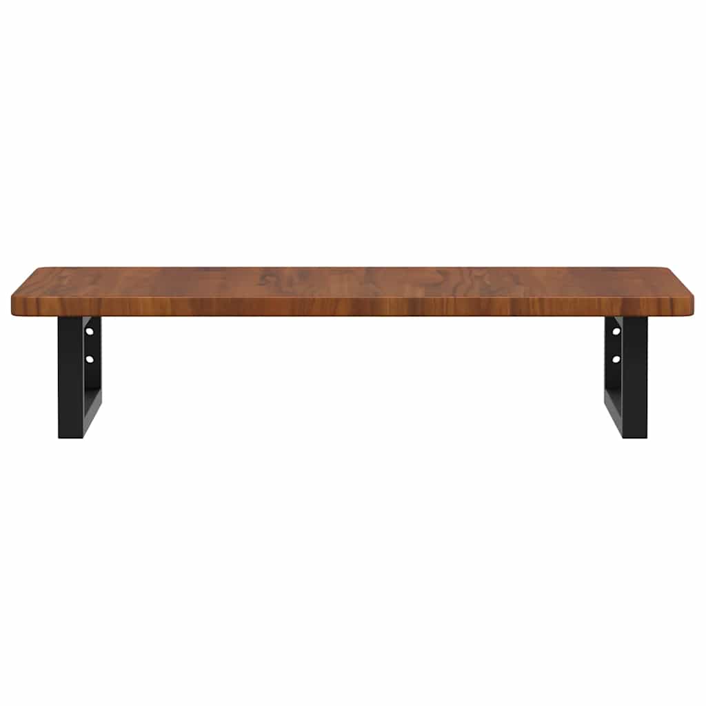 Badkamer wandschap staal en massief eikenhout is nu te koop bij PeponiXL, paradijselijk wonen!