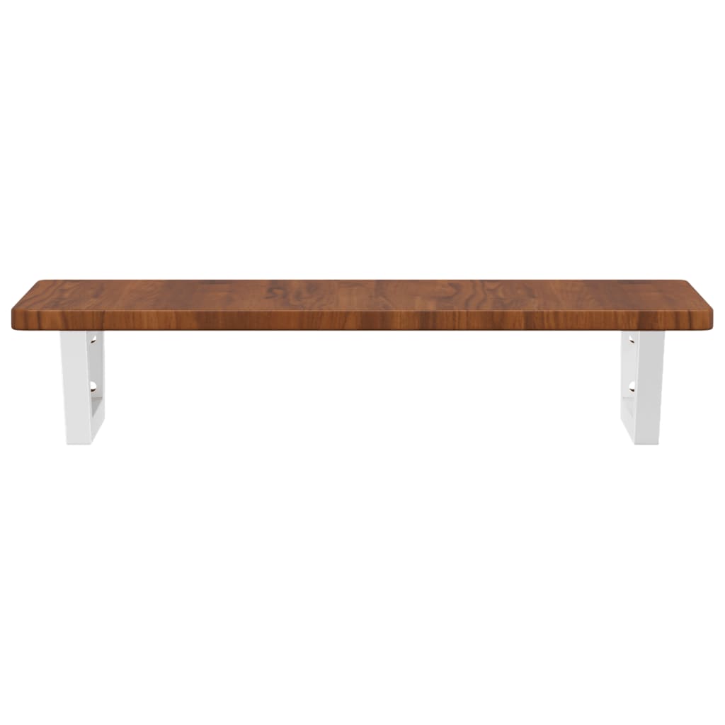 Badkamer wandschap staal en massief eikenhout is nu te koop bij PeponiXL, paradijselijk wonen!