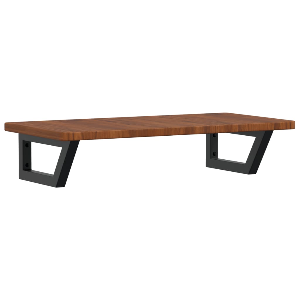 Badkamer wandschap staal en massief eikenhout is nu te koop bij PeponiXL, paradijselijk wonen!