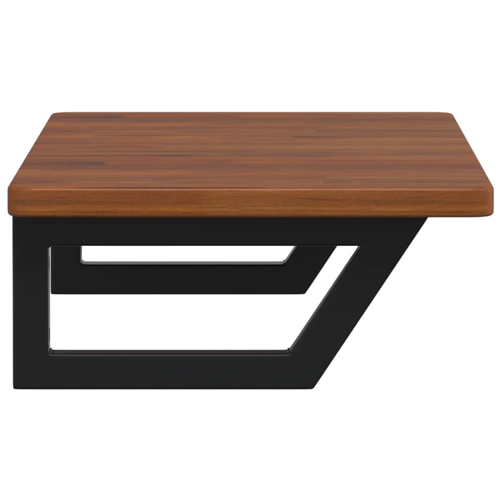 Badkamer wandschap staal en massief eikenhout is nu te koop bij PeponiXL, paradijselijk wonen!