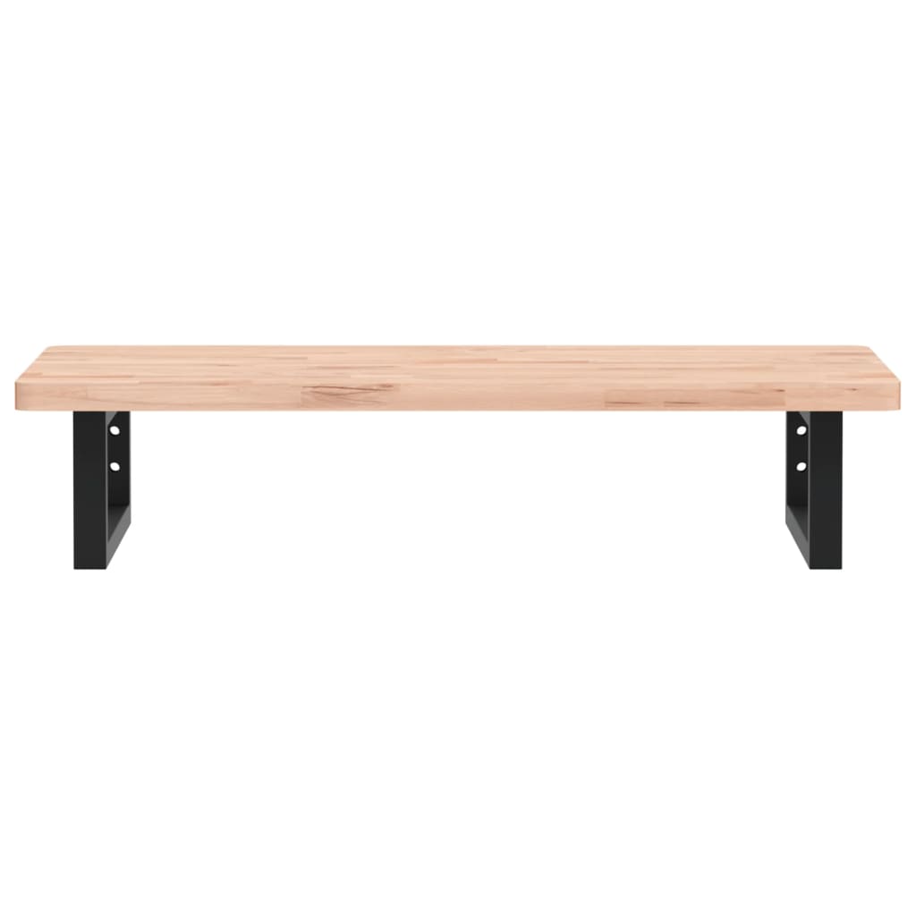 Badkamer wandschap staal en massief beukenhout is nu te koop bij PeponiXL, paradijselijk wonen!