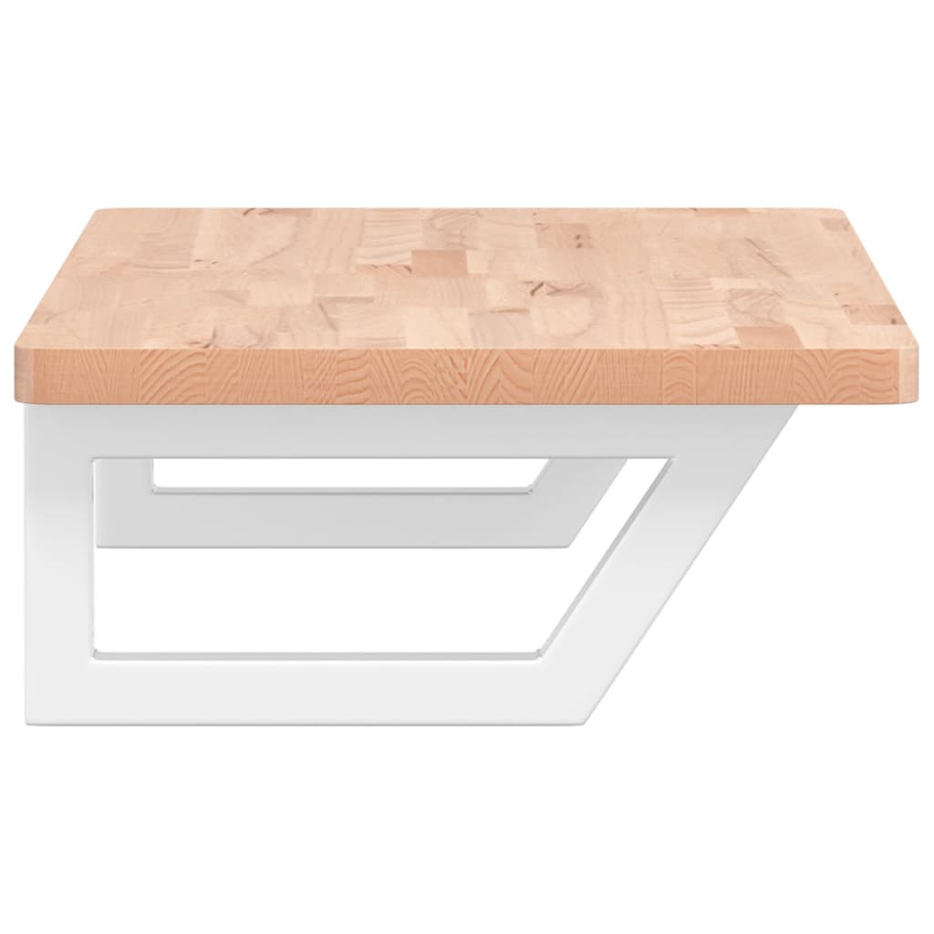 Badkamer wandschap staal en massief beukenhout is nu te koop bij PeponiXL, paradijselijk wonen!