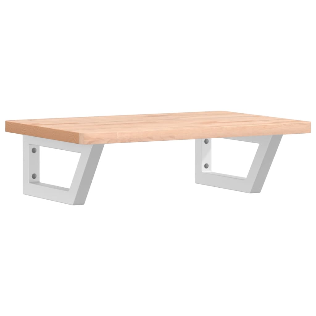 Badkamer wandschap staal en massief beukenhout is nu te koop bij PeponiXL, paradijselijk wonen!