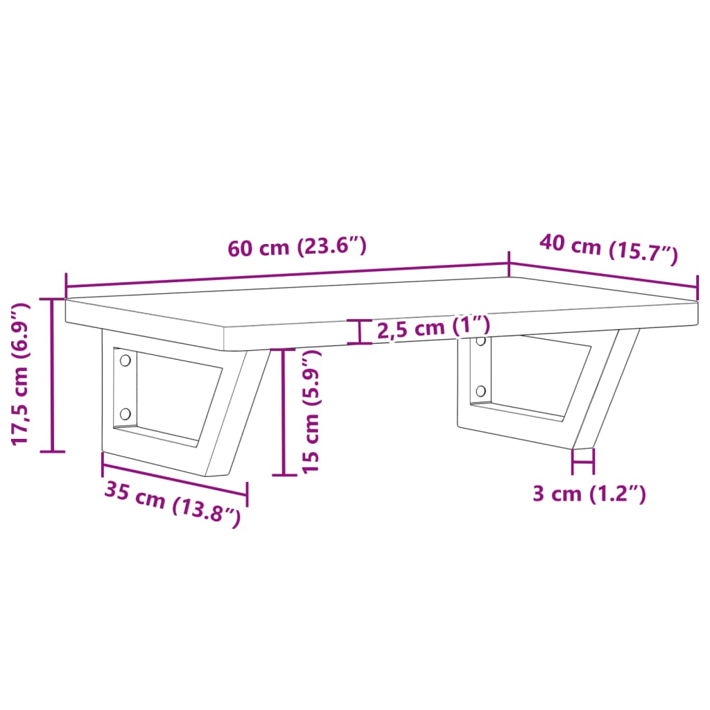 Badkamer wandschap staal en massief beukenhout is nu te koop bij PeponiXL, paradijselijk wonen!