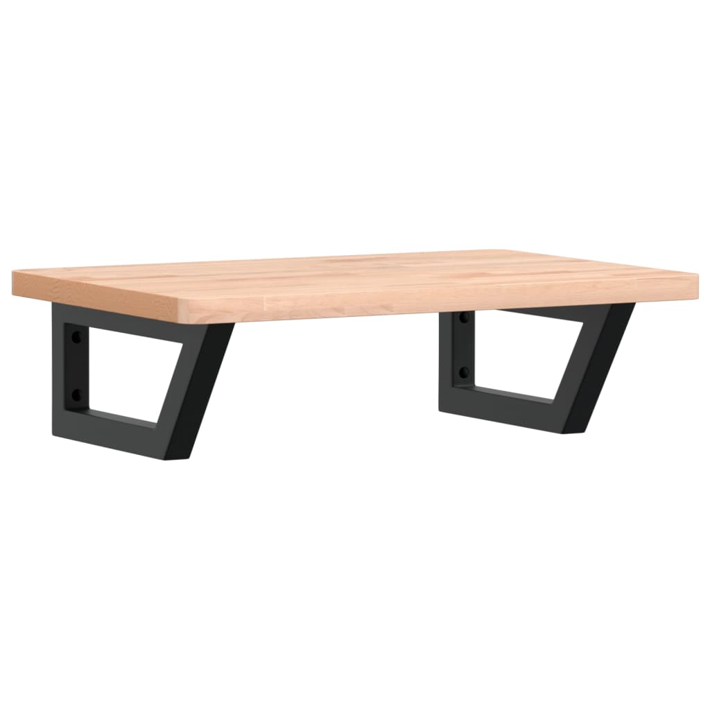 Badkamer wandschap staal en massief beukenhout is nu te koop bij PeponiXL, paradijselijk wonen!