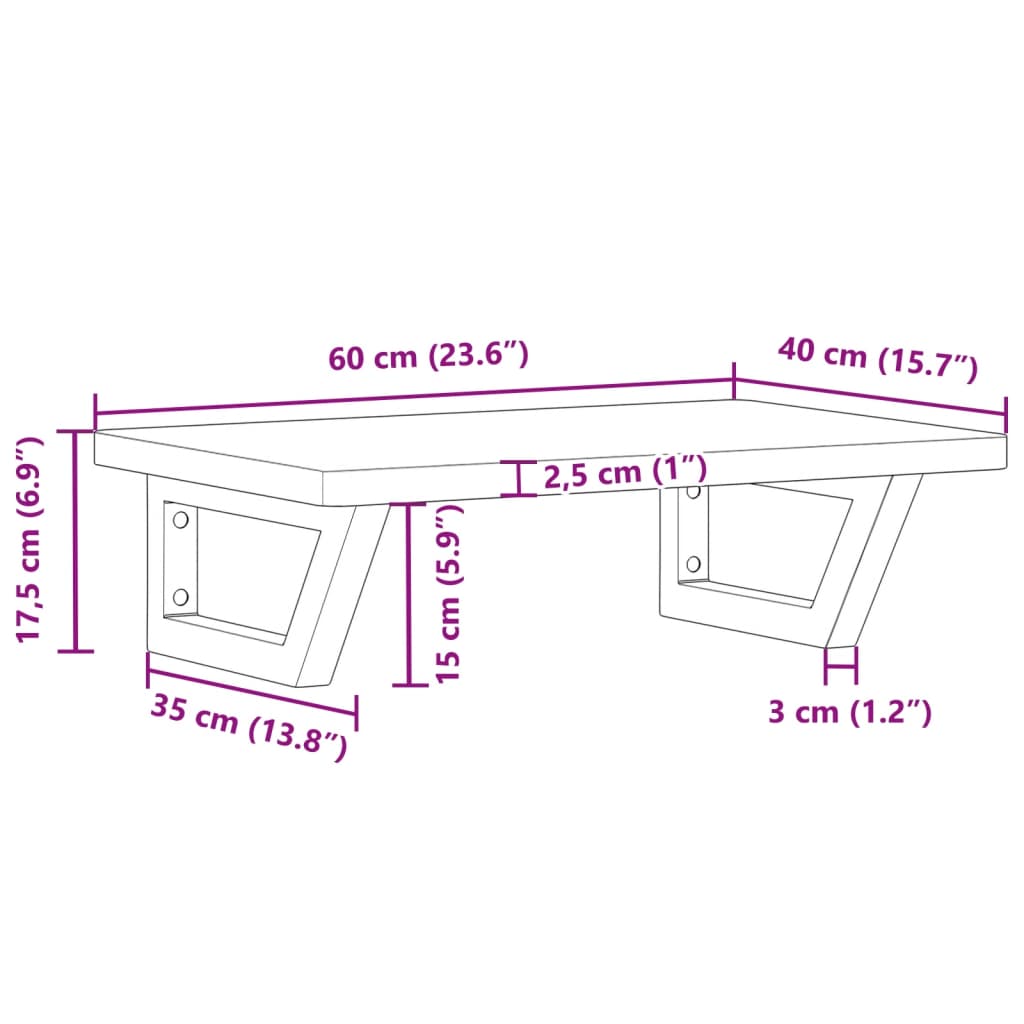 Badkamer wandschap staal en massief beukenhout is nu te koop bij PeponiXL, paradijselijk wonen!