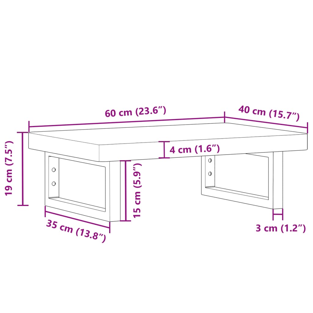 Badkamer wandschap staal en massief beukenhout is nu te koop bij PeponiXL, paradijselijk wonen!