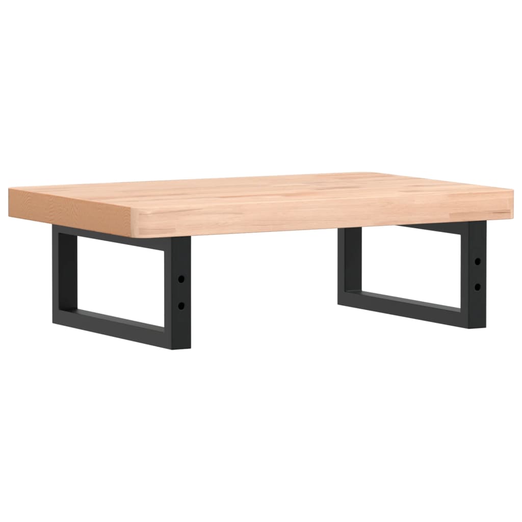 Badkamer wandschap staal en massief beukenhout is nu te koop bij PeponiXL, paradijselijk wonen!