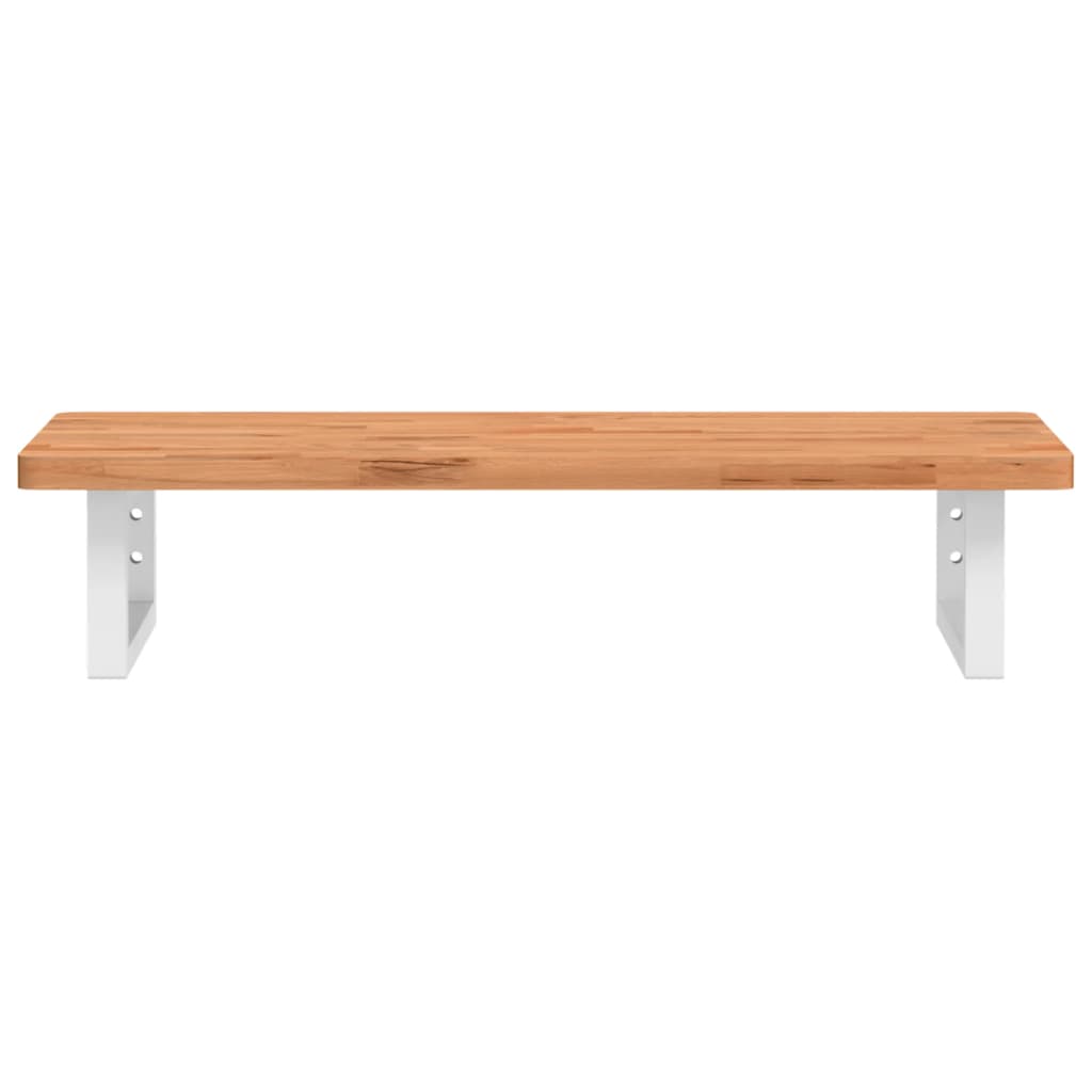 Badkamer wandschap staal en massief beukenhout is nu te koop bij PeponiXL, paradijselijk wonen!