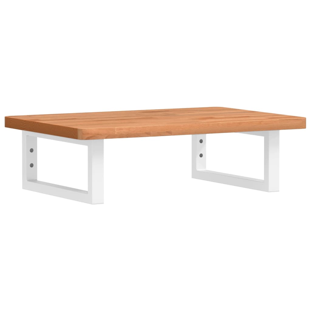 Badkamer wandschap staal en massief beukenhout is nu te koop bij PeponiXL, paradijselijk wonen!
