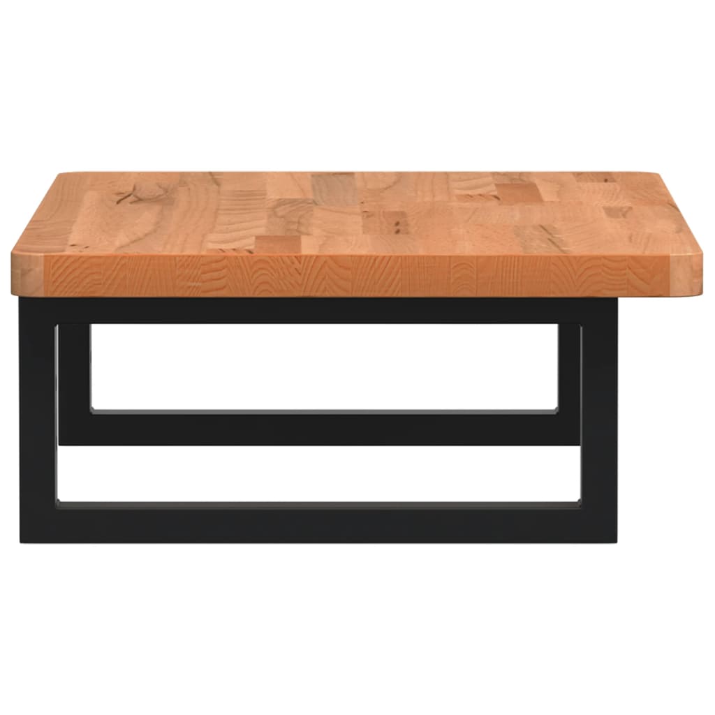 Badkamer wandschap staal en massief beukenhout is nu te koop bij PeponiXL, paradijselijk wonen!