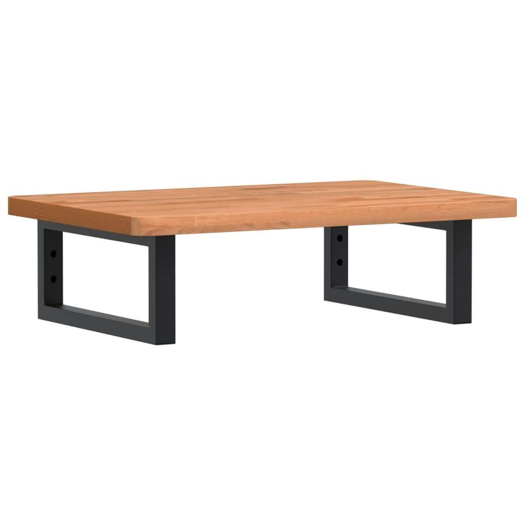 Badkamer wandschap staal en massief beukenhout is nu te koop bij PeponiXL, paradijselijk wonen!