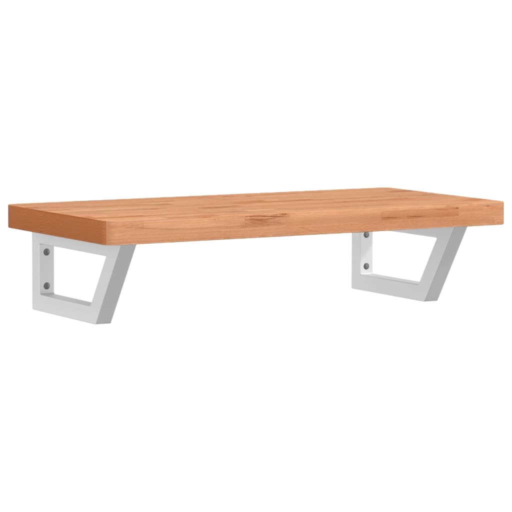 Badkamer wandschap staal en massief beukenhout is nu te koop bij PeponiXL, paradijselijk wonen!