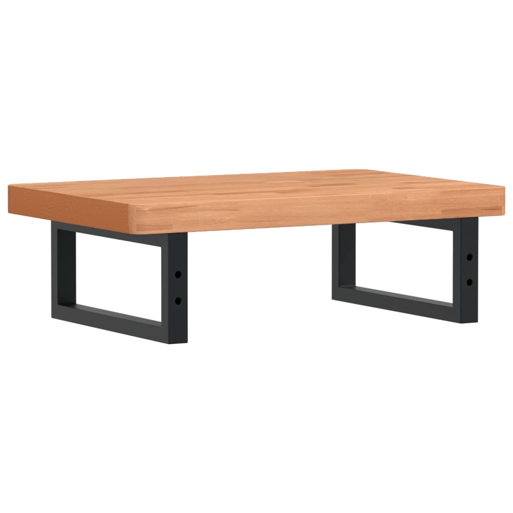 Badkamer wandschap staal en massief beukenhout is nu te koop bij PeponiXL, paradijselijk wonen!