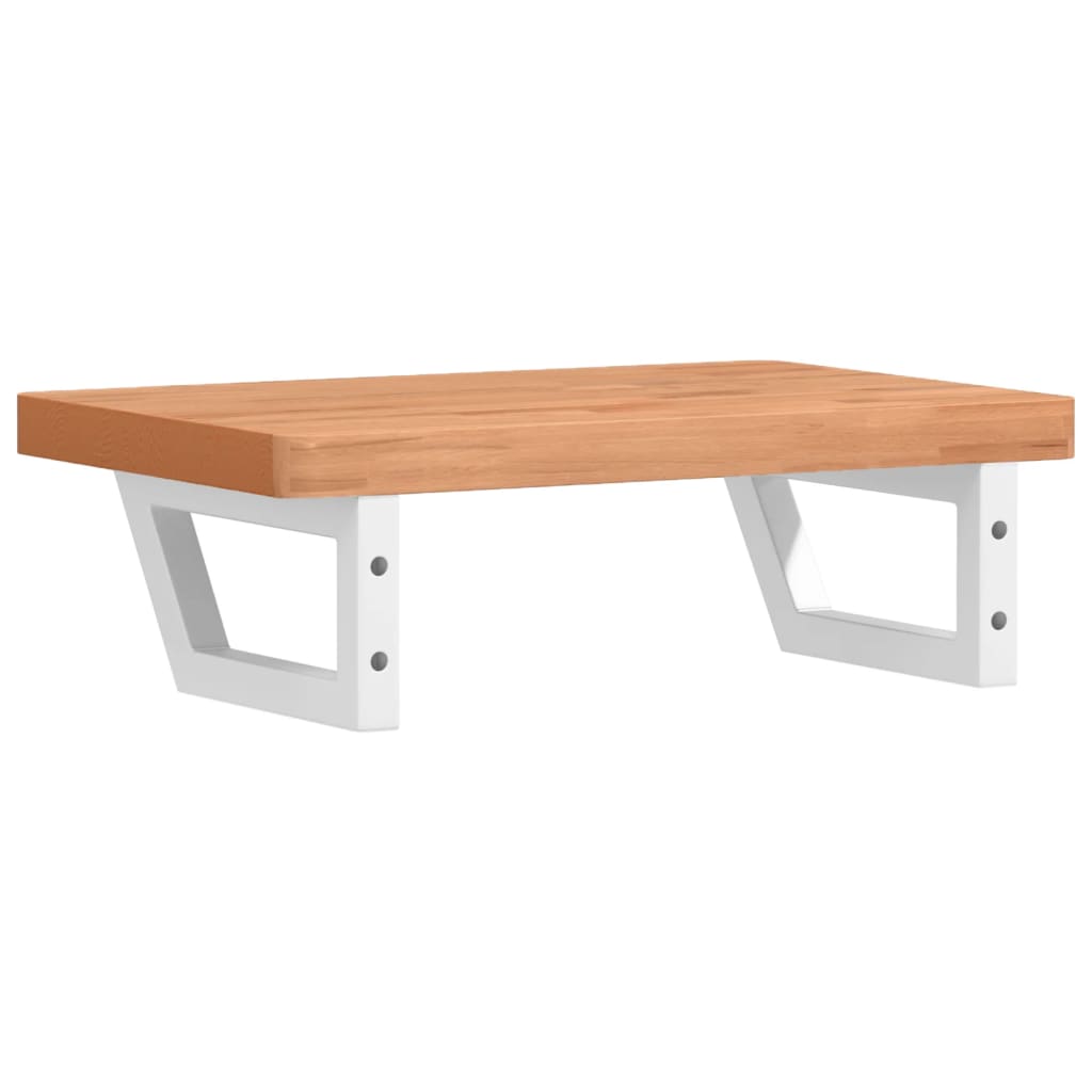 Badkamer wandschap staal en massief beukenhout is nu te koop bij PeponiXL, paradijselijk wonen!