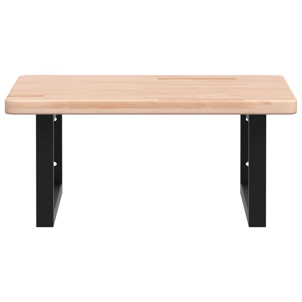 Badkamer wandschap staal en massief eikenhout is nu te koop bij PeponiXL, paradijselijk wonen!
