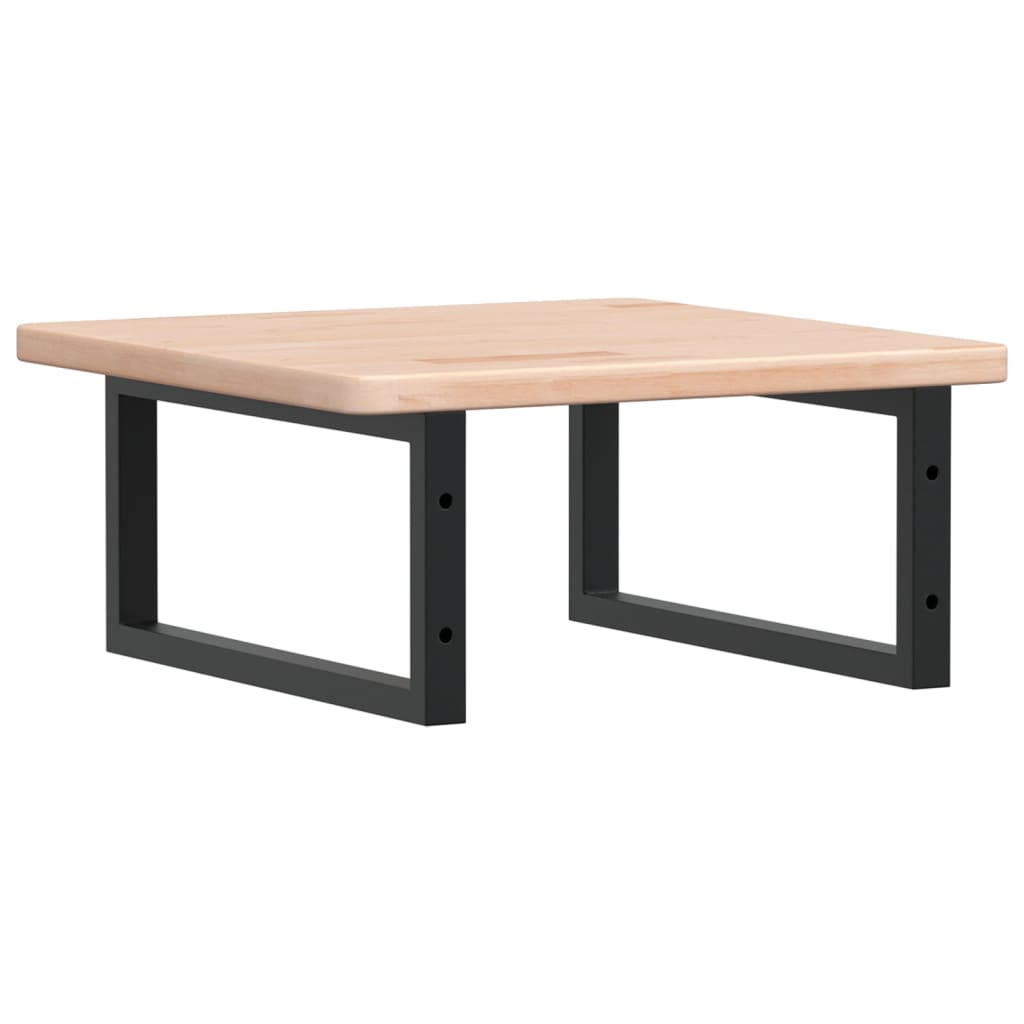 Badkamer wandschap staal en massief eikenhout is nu te koop bij PeponiXL, paradijselijk wonen!